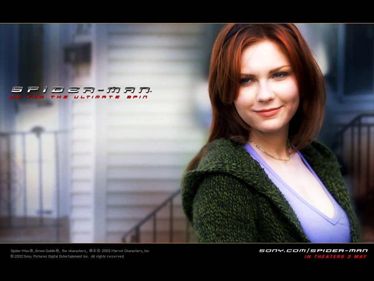 1200x900 Beautiful wallpaper Kirsten Dunst, Spider Man, Emotions. TOP Free Download wallpaper
