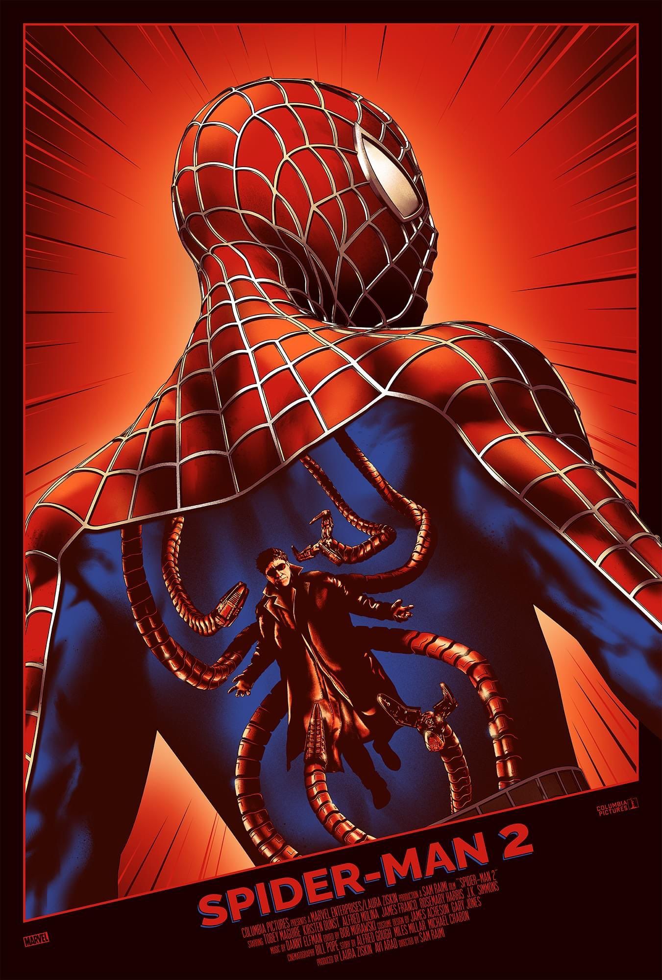 1351x2000 Spider Man 2 (2004) [1351x2000] By Ben Terdik