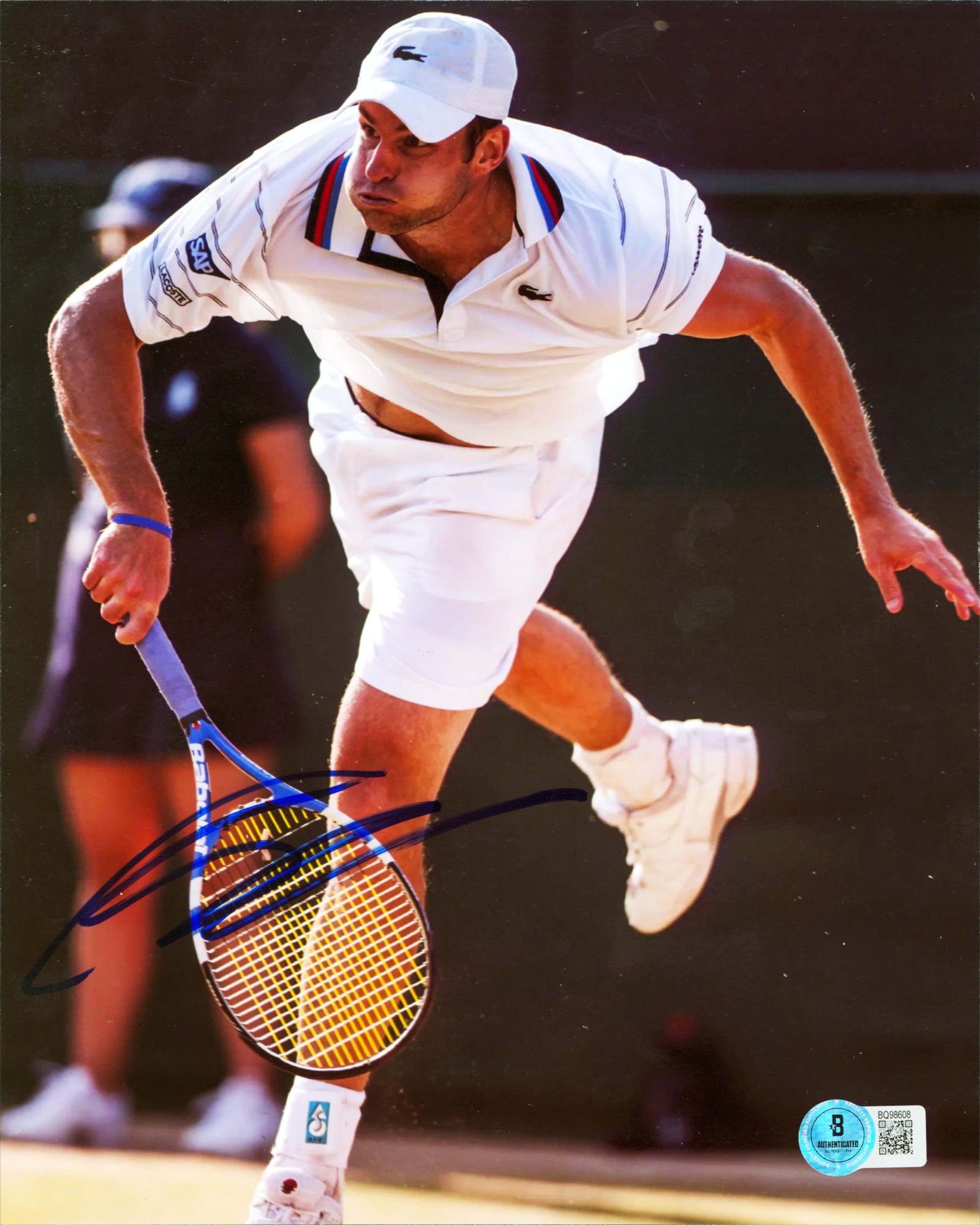 1600x2000 Andy Roddick USA Tennis Authentic Signed 8x10 Photo Autographed BAS #BQ98608