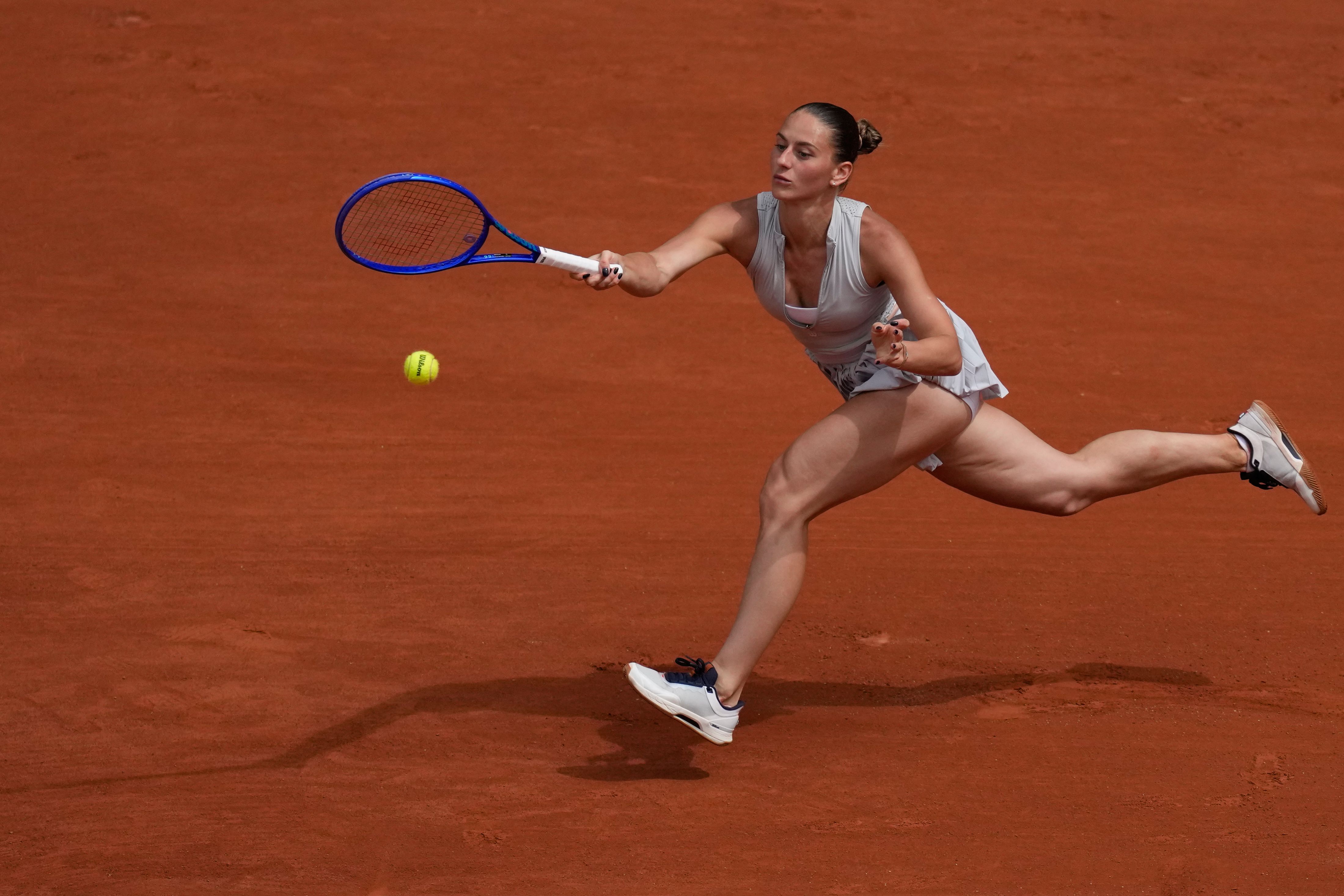 4398x2932 Marta Kostyuk Stuns Four Time Champion Iga Swiatek On Big Day For Ukraine At French Open