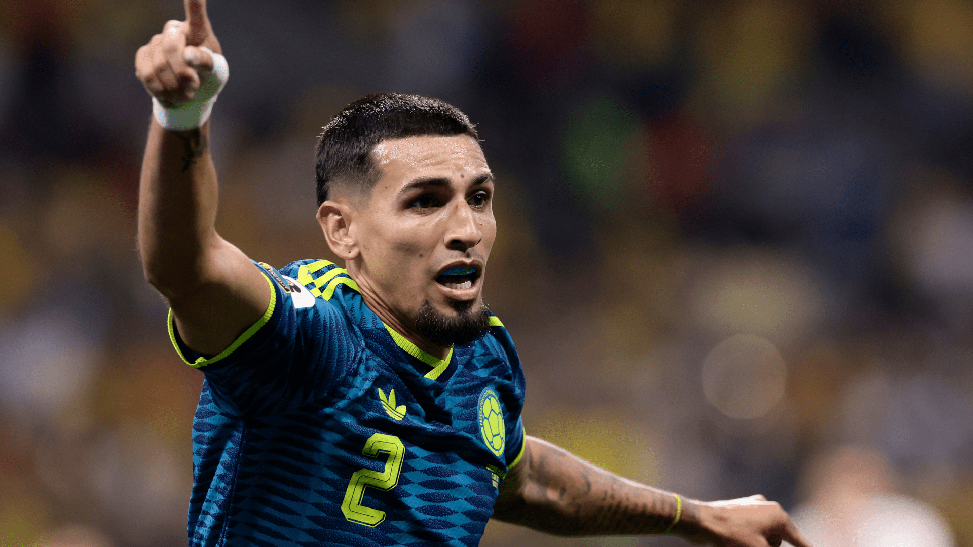 1920x1080 Daniel Muñoz habló de su gol acrobático en el triunfo de Colombia: Esa es una pelota que si la coges bien va al fondo de la red, pero si la coges mal