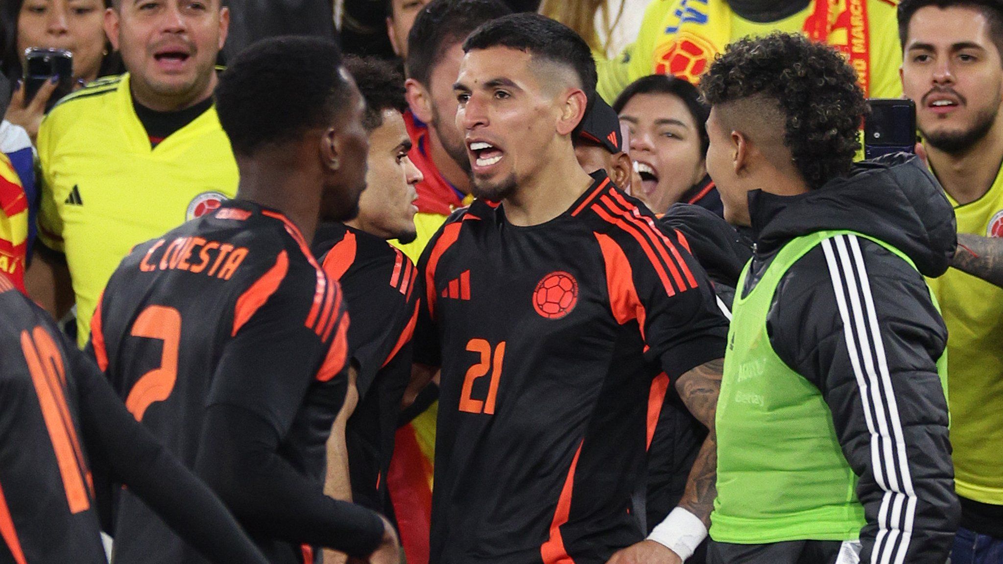 2048x1152 Spain 0 1 Colombia: Daniel Munoz Scores Only Goal In London Stadium Friendly