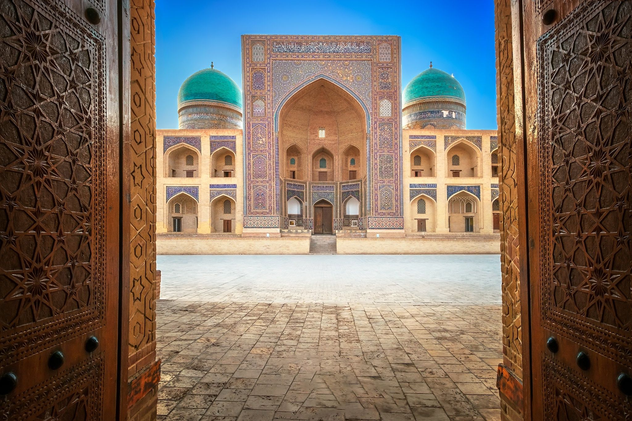 2048x1365 Wallpaper gate, the dome, Uzbekistan, Bukhara for mobile and desktop, section город, resolution 2048x1365