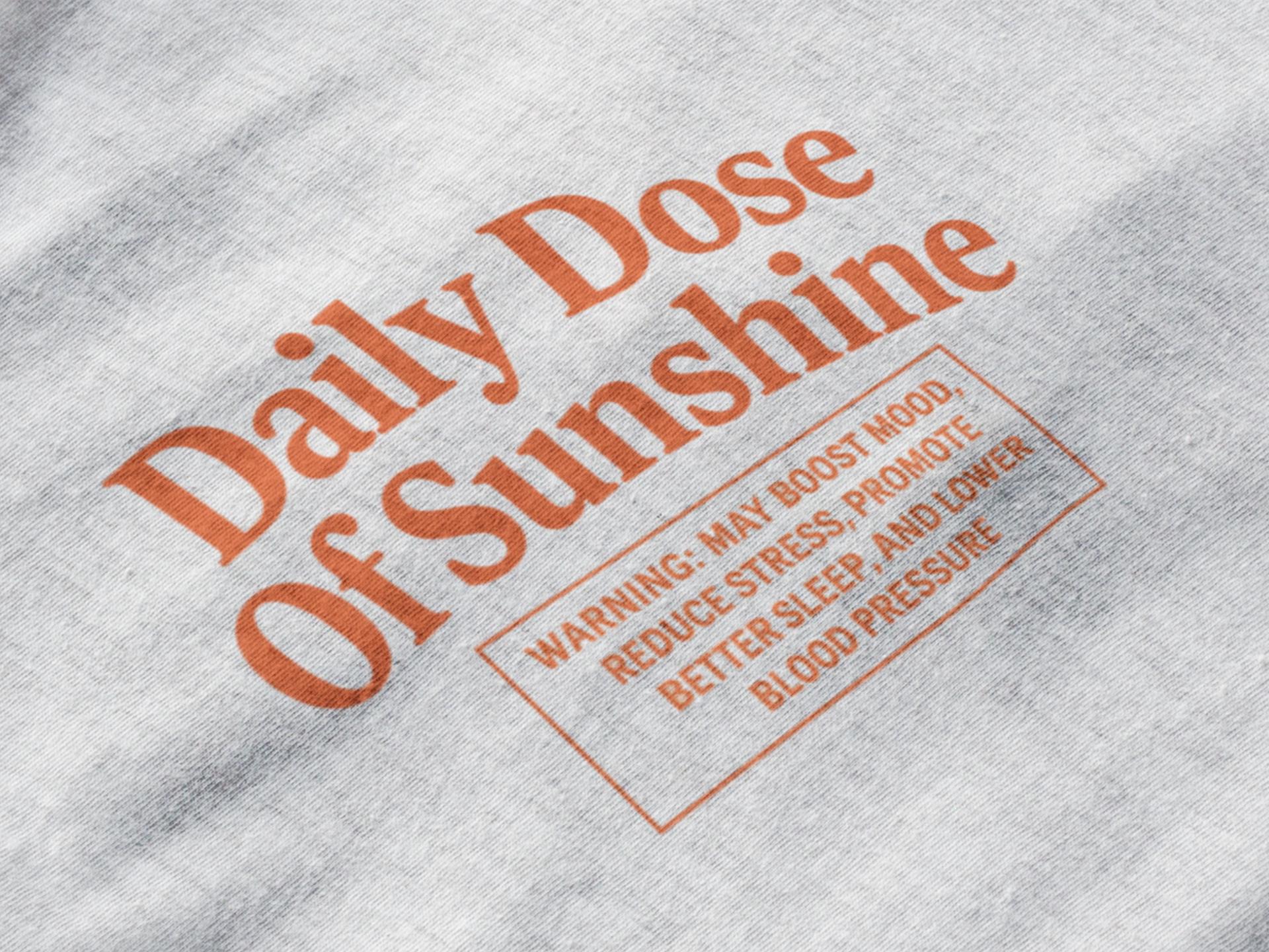 1920x1440 Daily Dose of Sunshine PNG SVG. Positive Quote (digital Download)