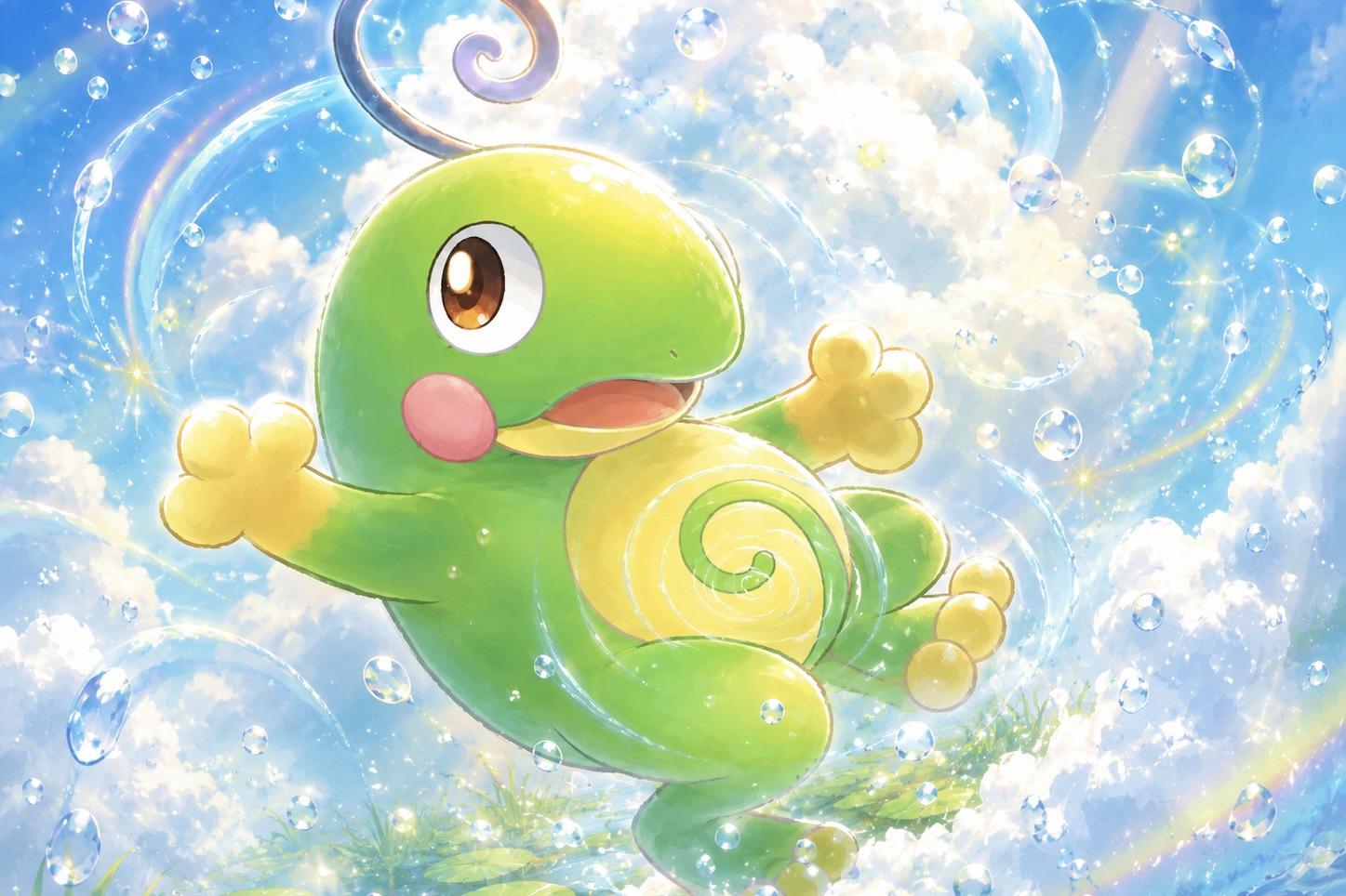 1447x964 Politoed vs Dragonite