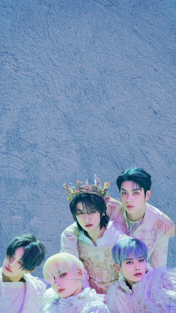 736x1308 A TXT Wallpaper iphone. From the kpop concept teaser txt freeze the chaos chapter