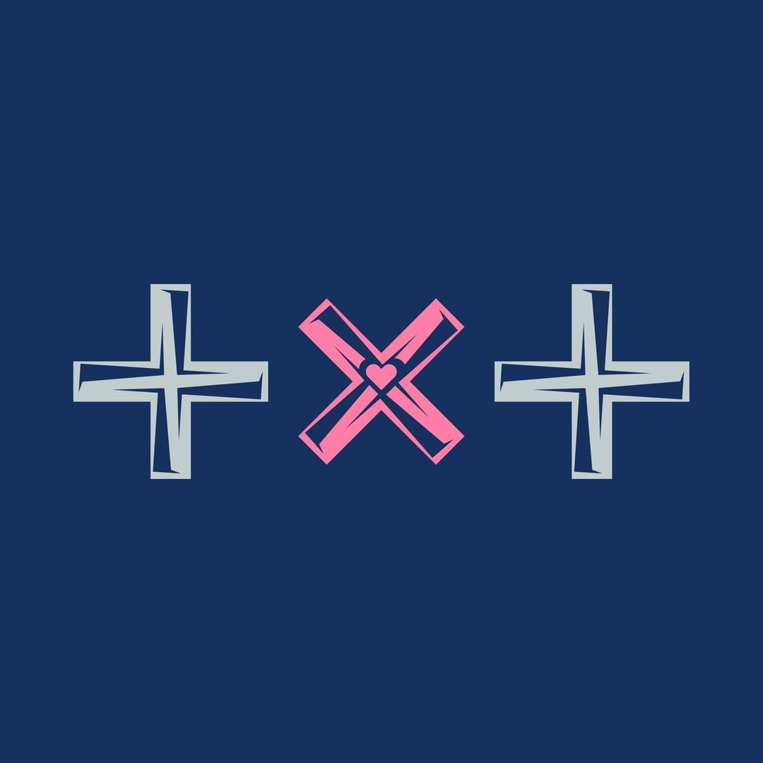 1080x1080 TXT (TOMORROW X TOGETHER) Album Repackage The Chaos Chapter: FIGHT OR ESCAPE (Logo Teaser Image)