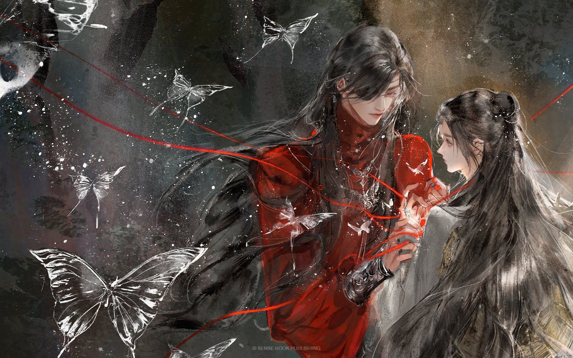 1920x1200 Tian Guan Ci Fu: Xie Lian & Hua Cheng HD Anime Wallpaper Bliss
