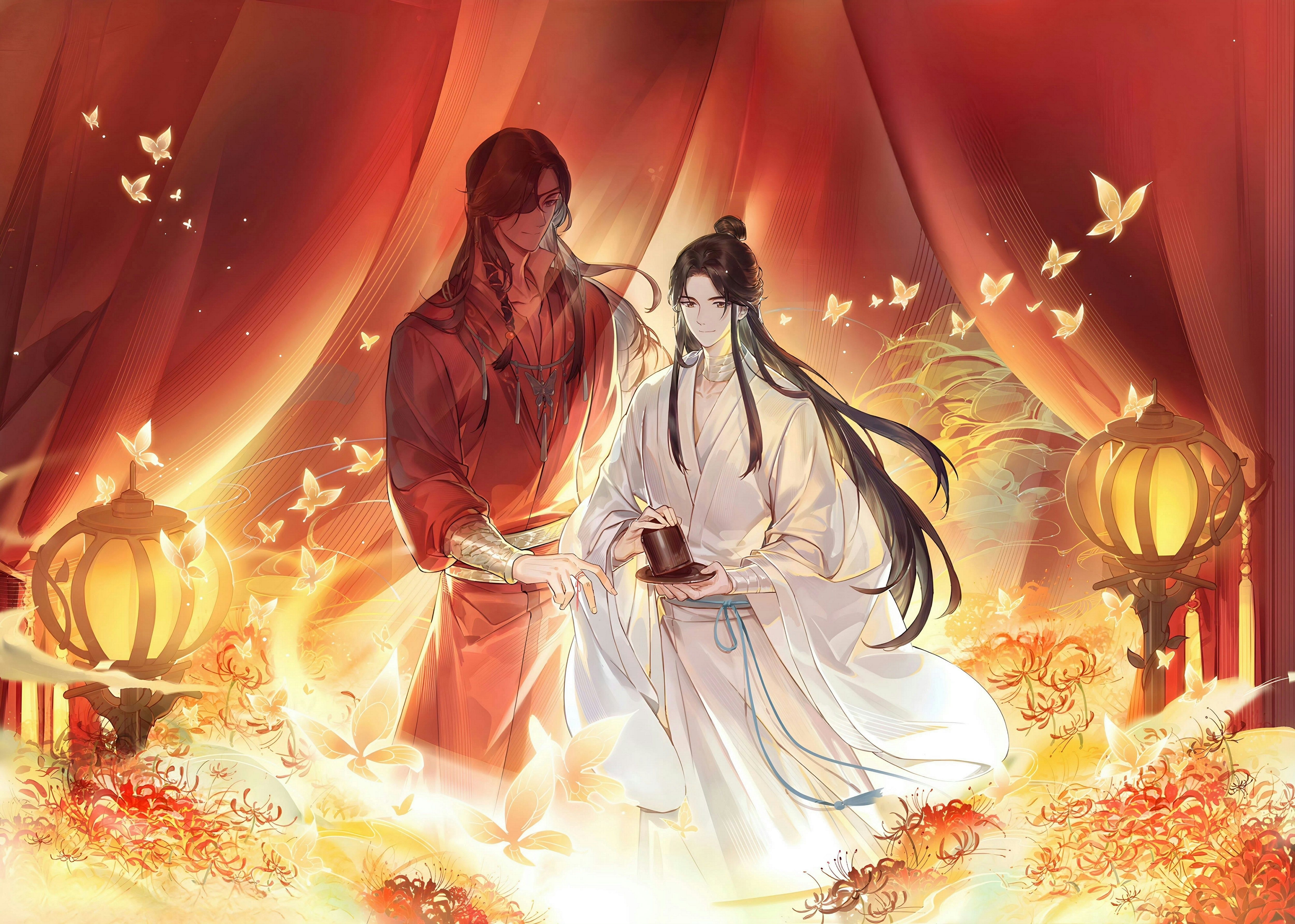 5000x3570 Heaven Official's Blessing Anime Wallpaper