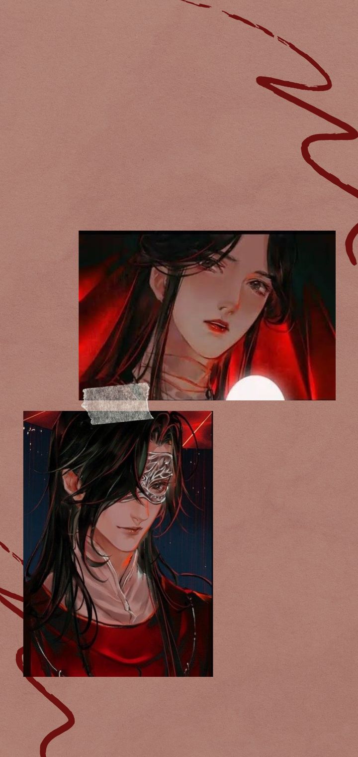 720x1520 Lockscreen • • 谢怜 Xie Lian and 花城 Hua Cheng