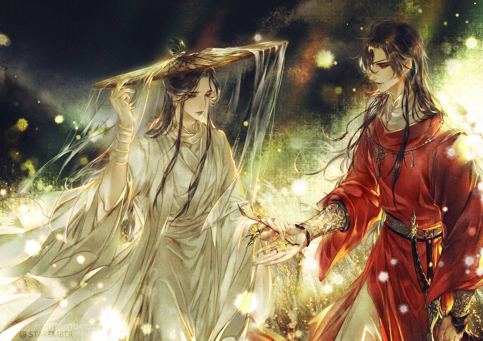 1680x1187 Hua Cheng Graphic Art Wallpaper