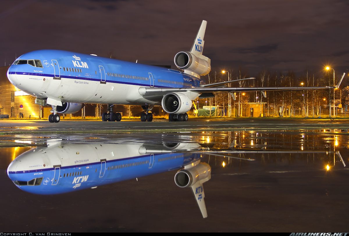 1200x812 McDonnell Douglas MD 11 Dutch Airlines. Aviation Photo