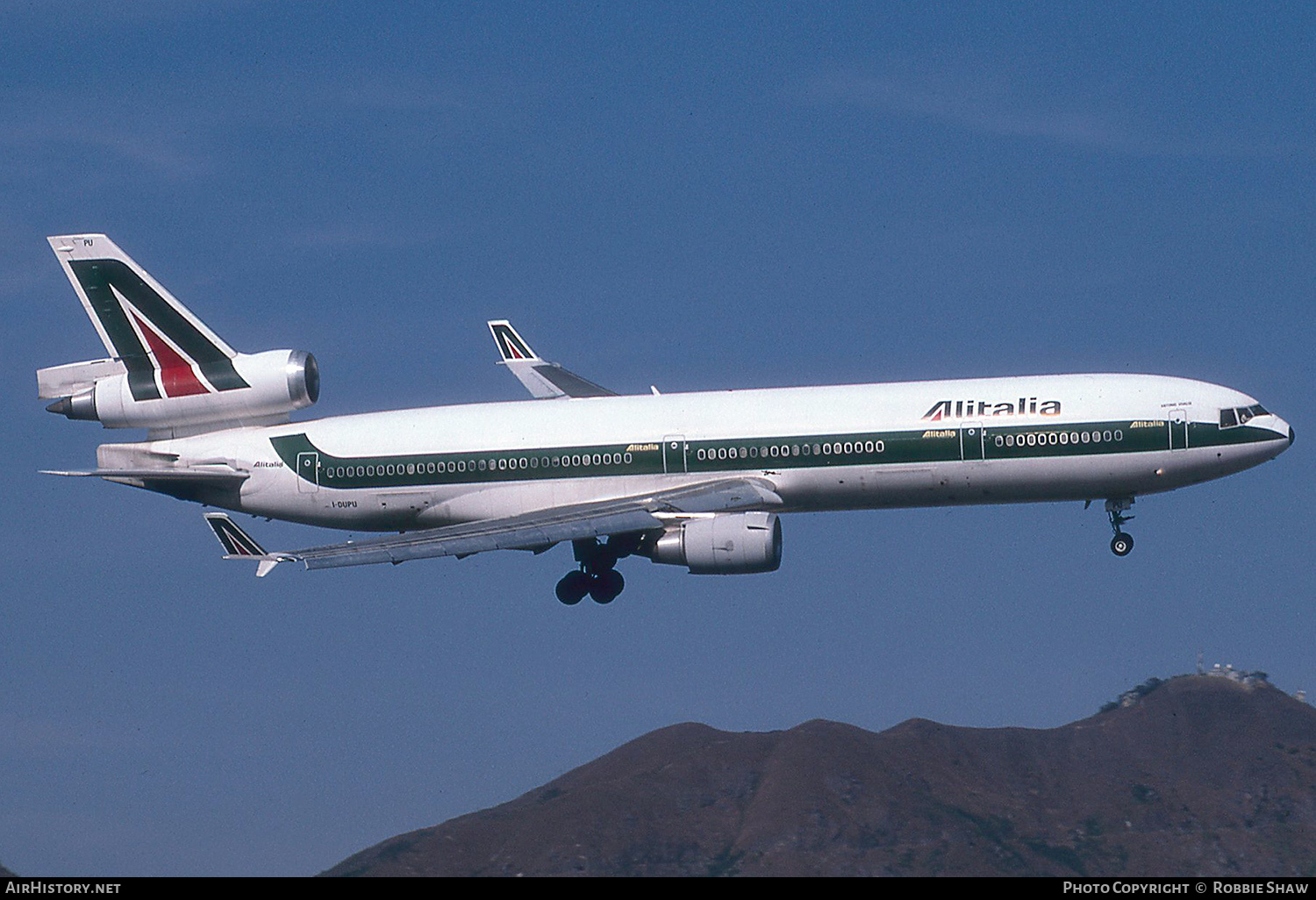 1500x1026 Aircraft Photo Of I DUPU. McDonnell Douglas MD 11C. Alitalia.