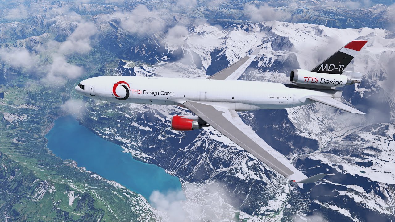 1280x720 TFDi MD 11 Pre Release! ✈️EHAM → LEPA✈️