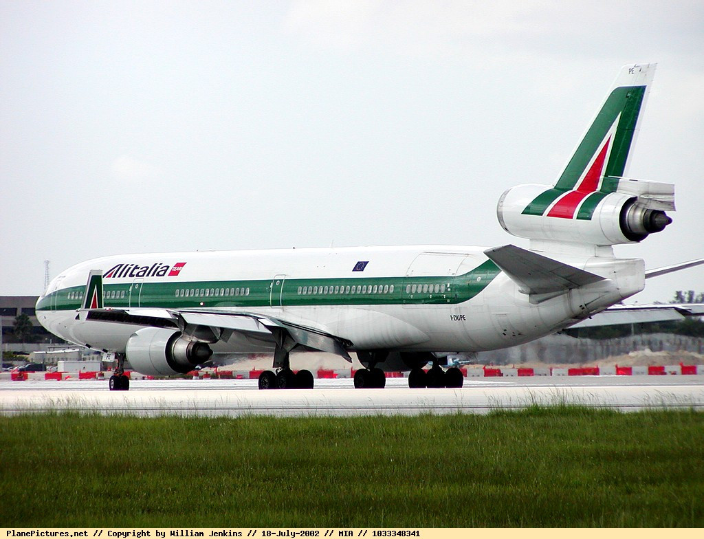 1024x784 Picture Alitalia McDonnell Douglas MD 11 I DUPE