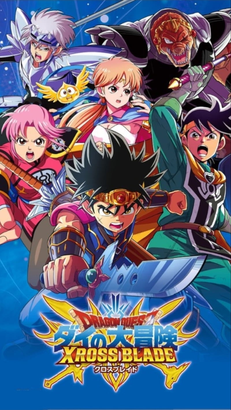 800x1422 Dragon Quest Dai, animated cartoon, art, HD phone wallpaper