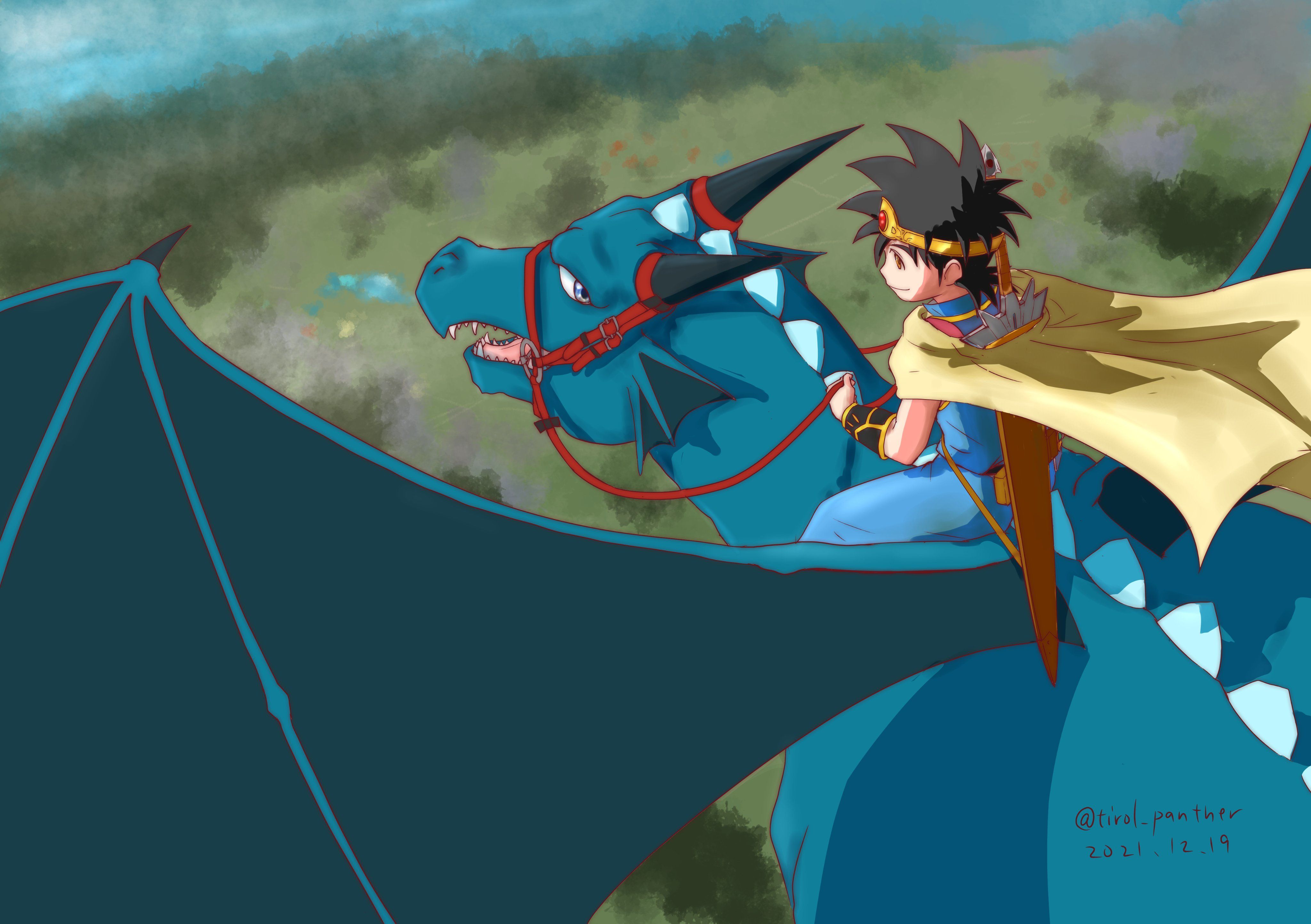 4096x2887 Download Dai (Dragon Quest) Video Game Dragon Quest 4k Ultra HD Wallpaperx2887