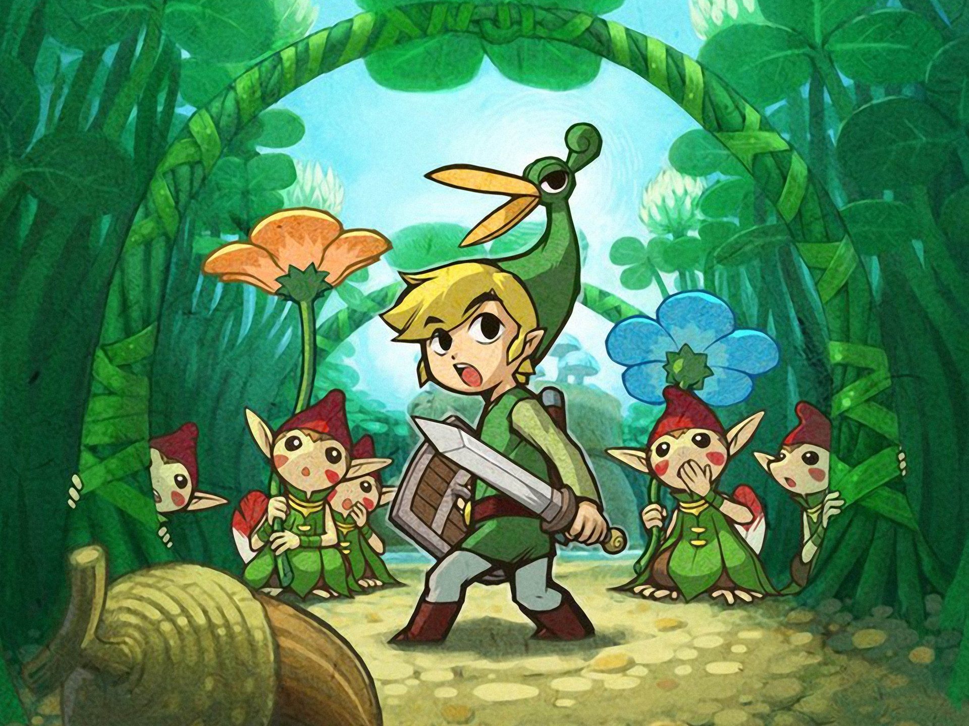 1920x1440 4K Ultra HD Wallpaper: The Legend of Zelda Minish Cap Adventurex3275