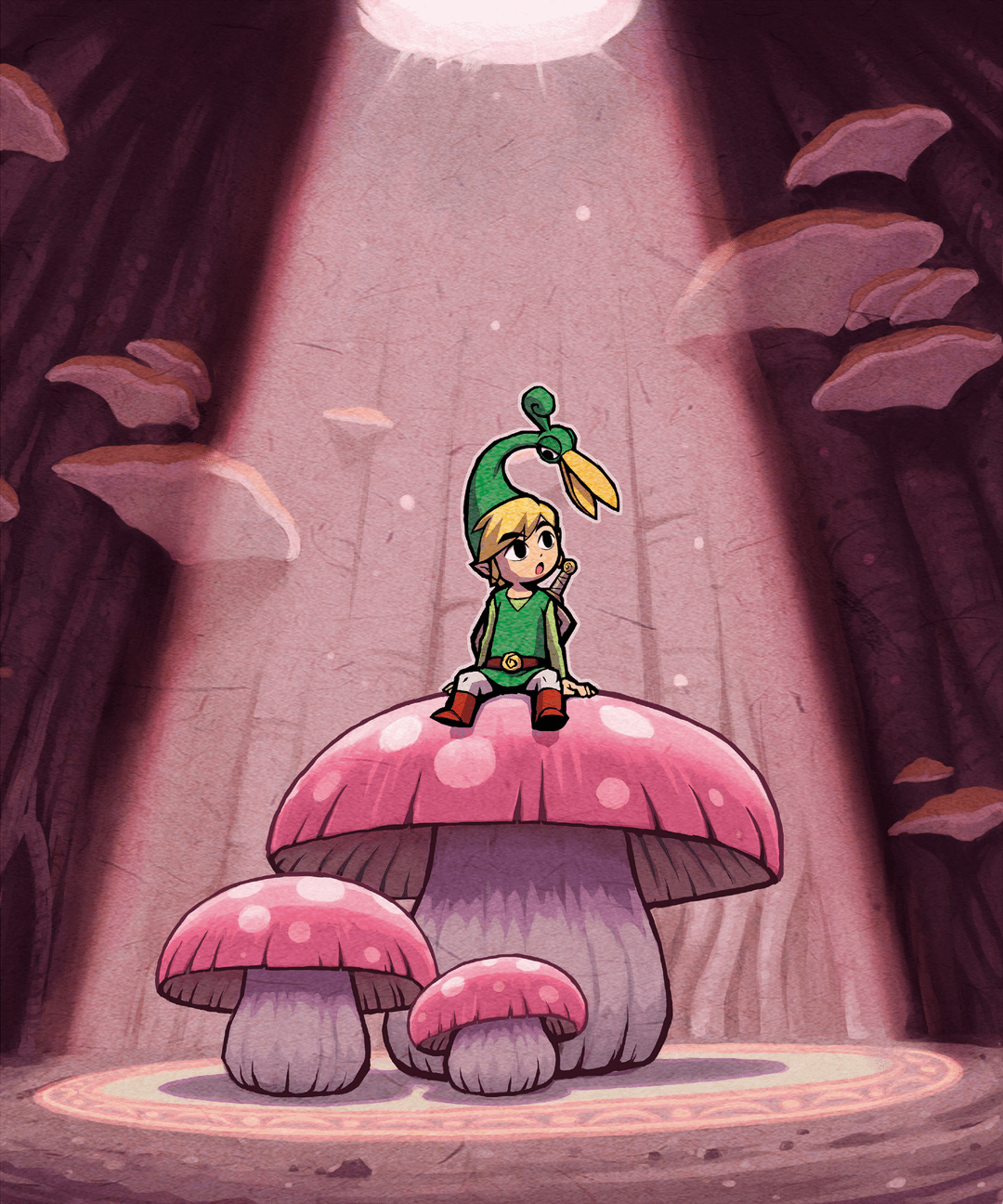 1080x1296 MC The Minish Cap has to have some of my favorite toon artwork