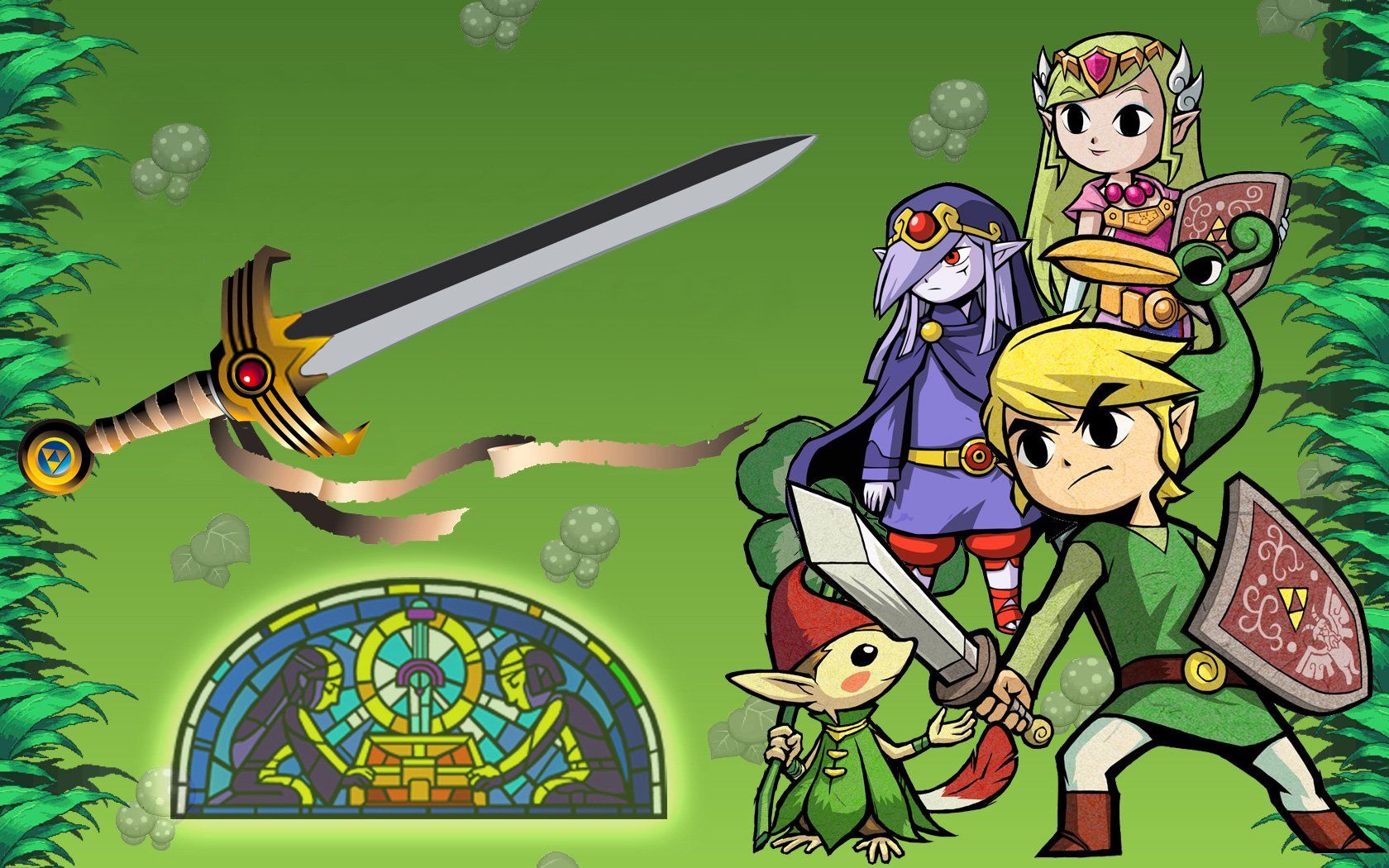 1680x1050 The Legend of Zelda: Minish Cap