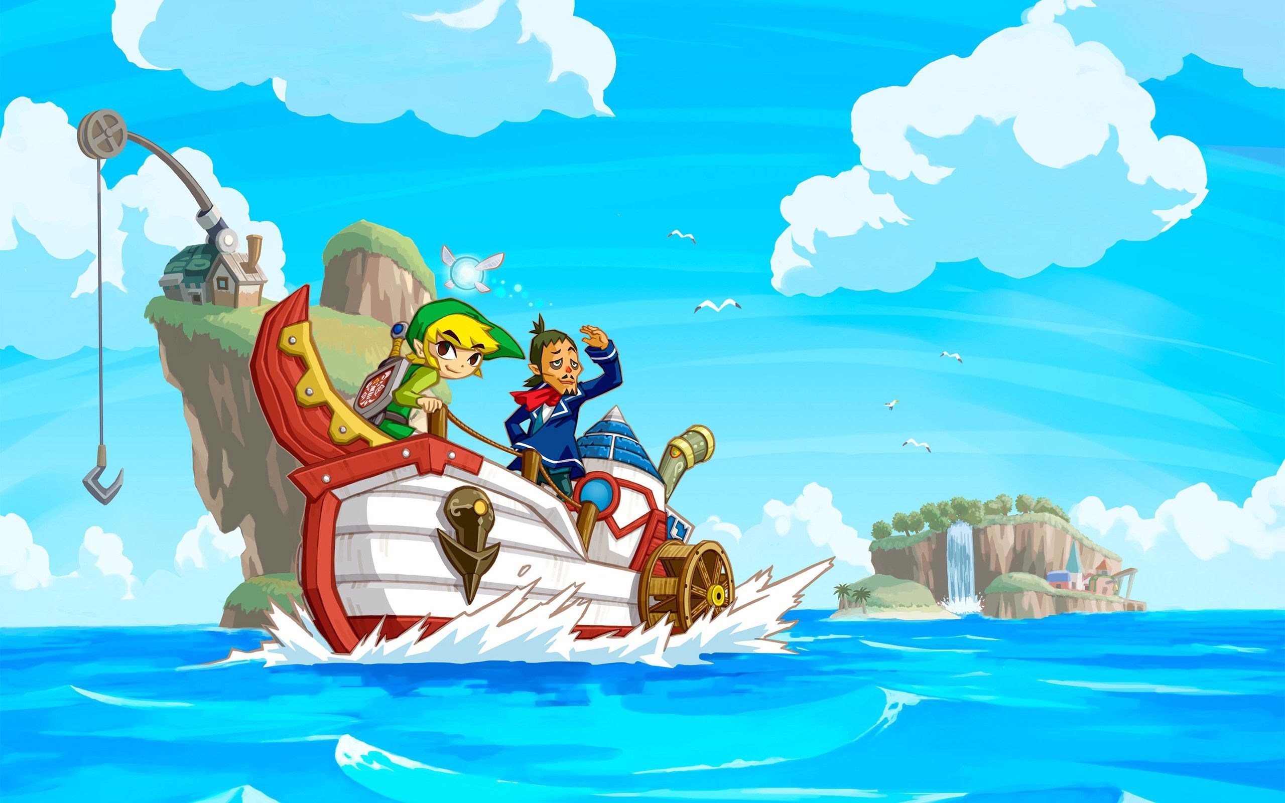 2560x1600 Voyage in the game The Legend of Zelda The Minish Cap Desktop wallpaper 2560x1600