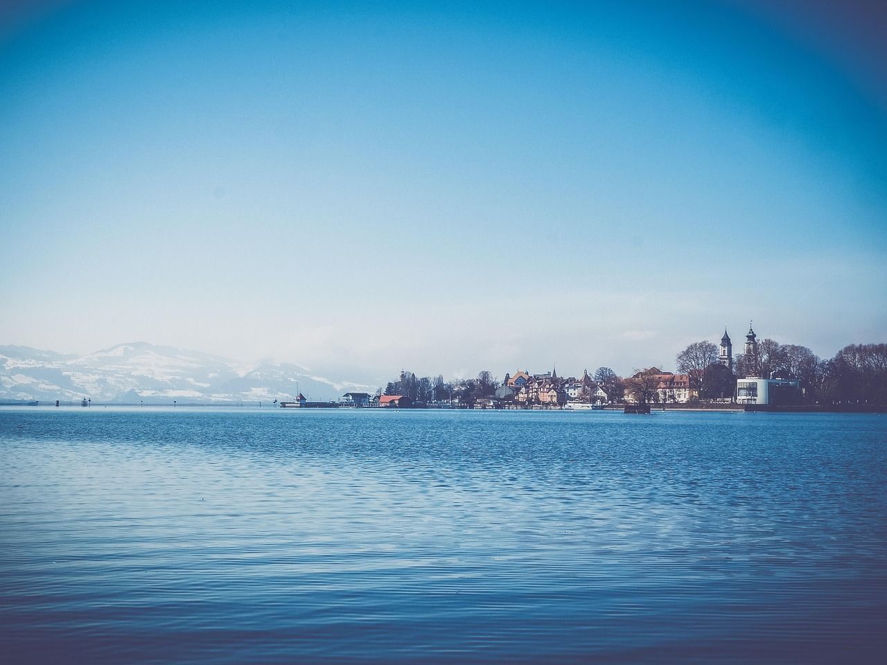 1280x960 Lake Constance Lindau Lighthouse