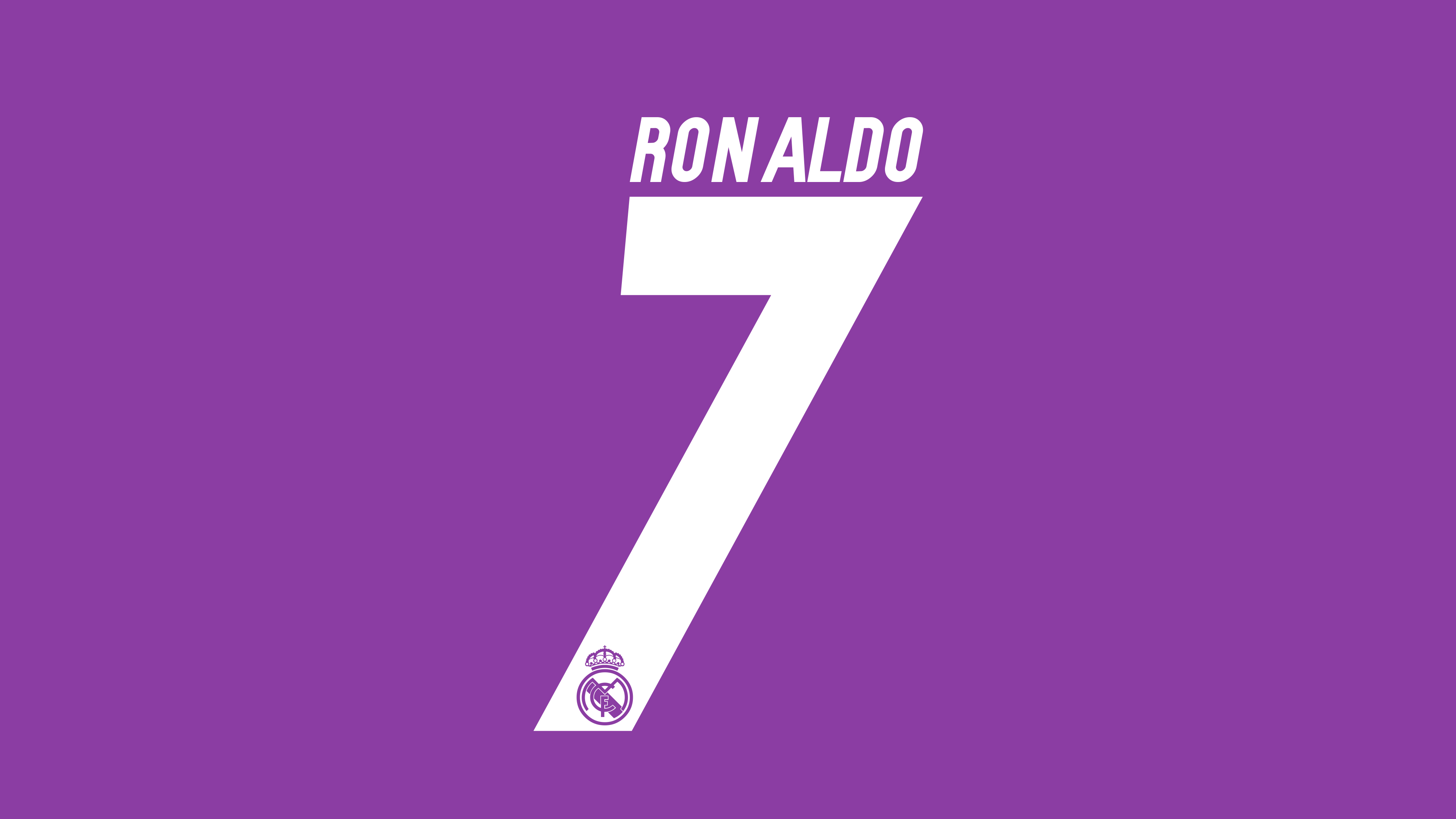 3840x2160 Ronaldo Desktop Purple Shirt Wallpaper