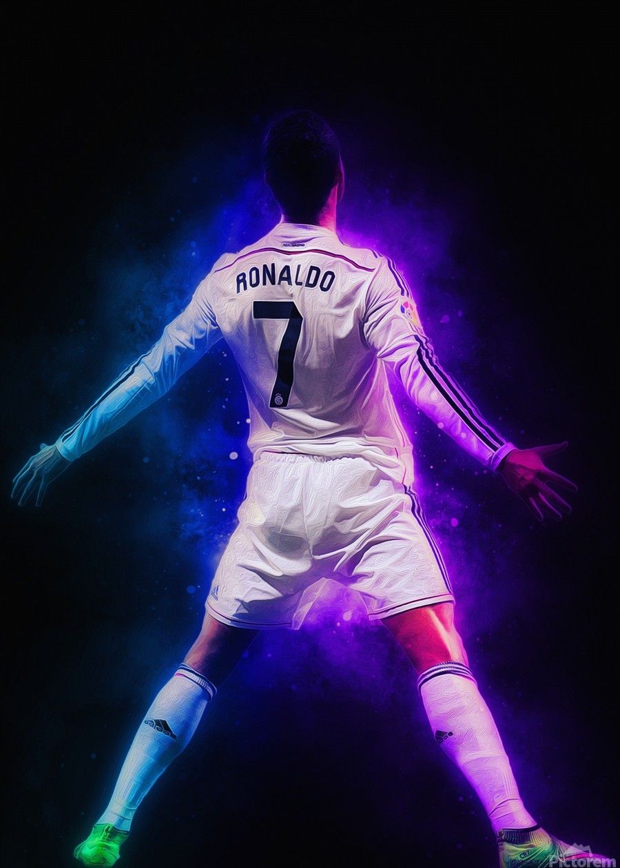 900x1260 Cristiano Ronaldo by Coolbits Artworks Wall Art