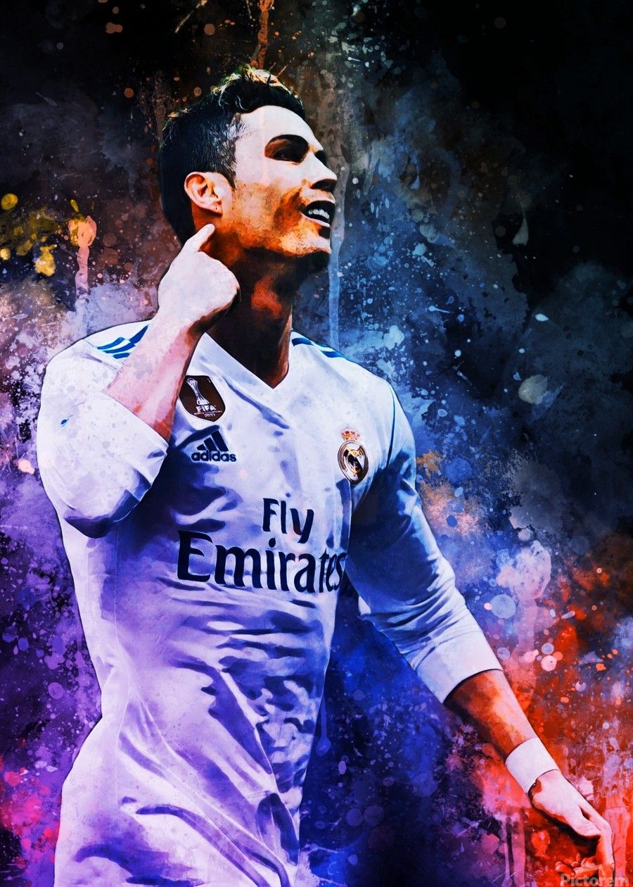 900x1260 Ronaldo Real Madrid Purple Kit Wallpaper Purple Cr7 Clearance