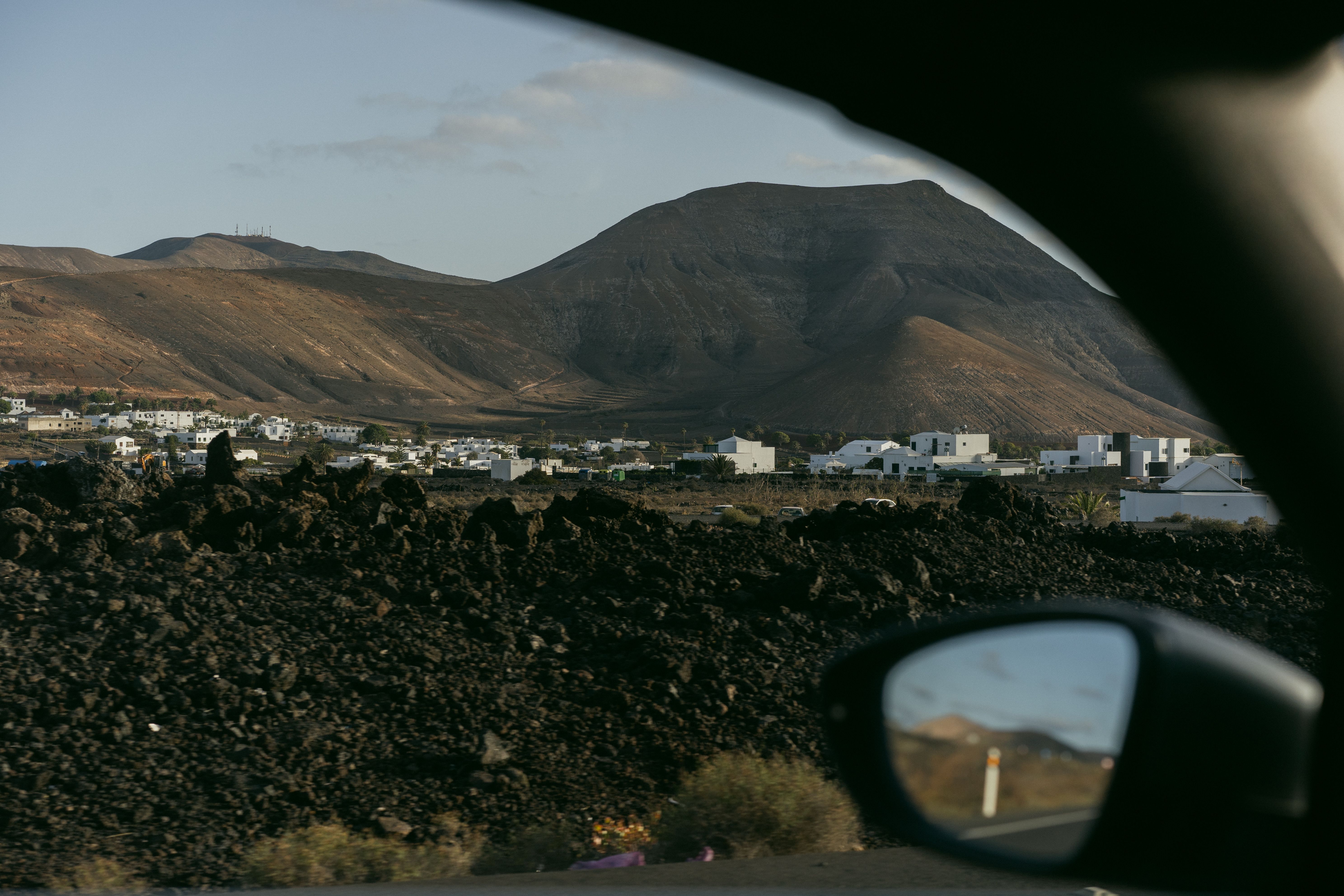 5950x3967 Town Surrounded by Mountains · Free