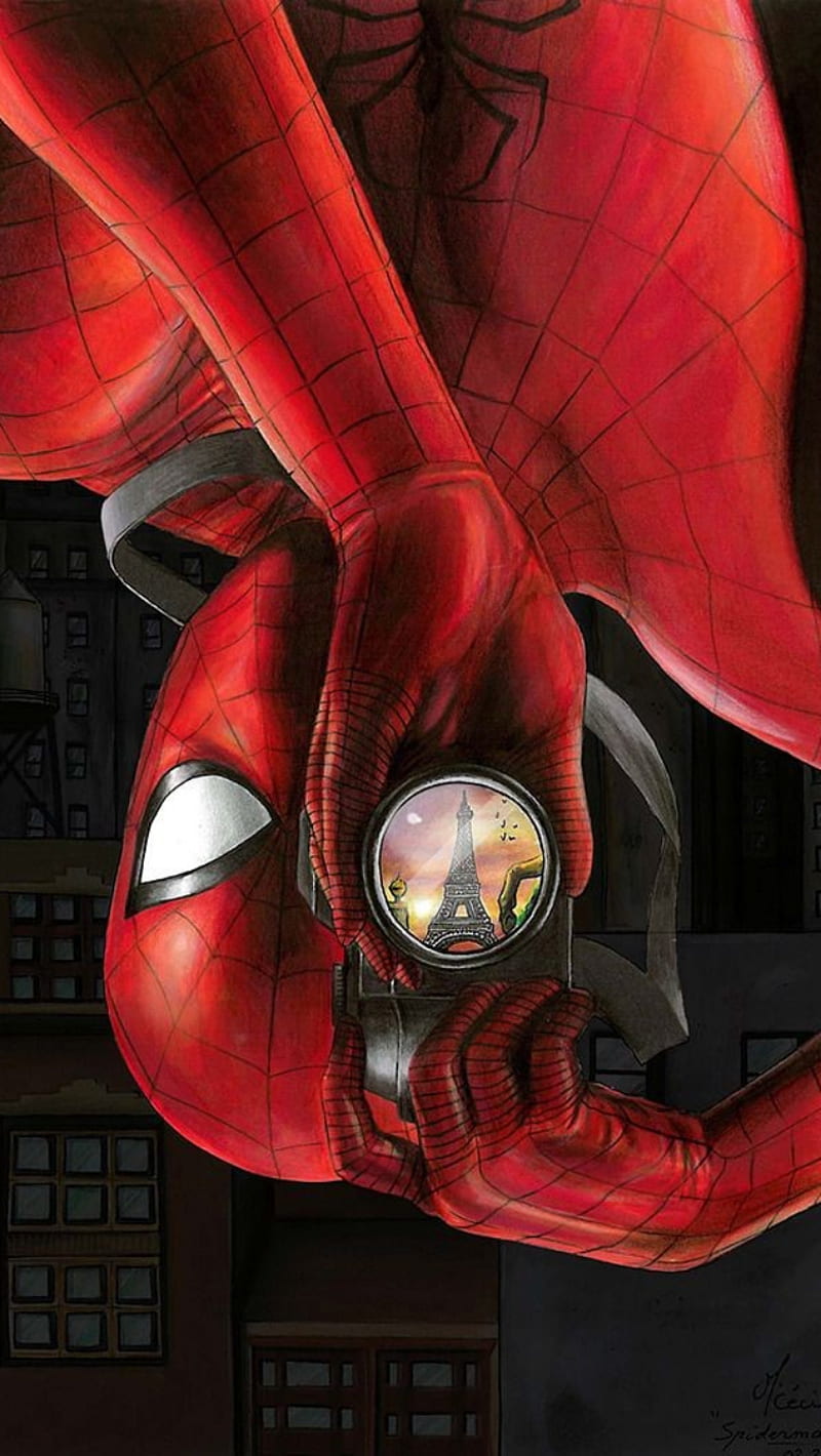 800x1420 Spiderman epic, avengers, comic, marvel, pixel, vengadores, HD phone wallpaper