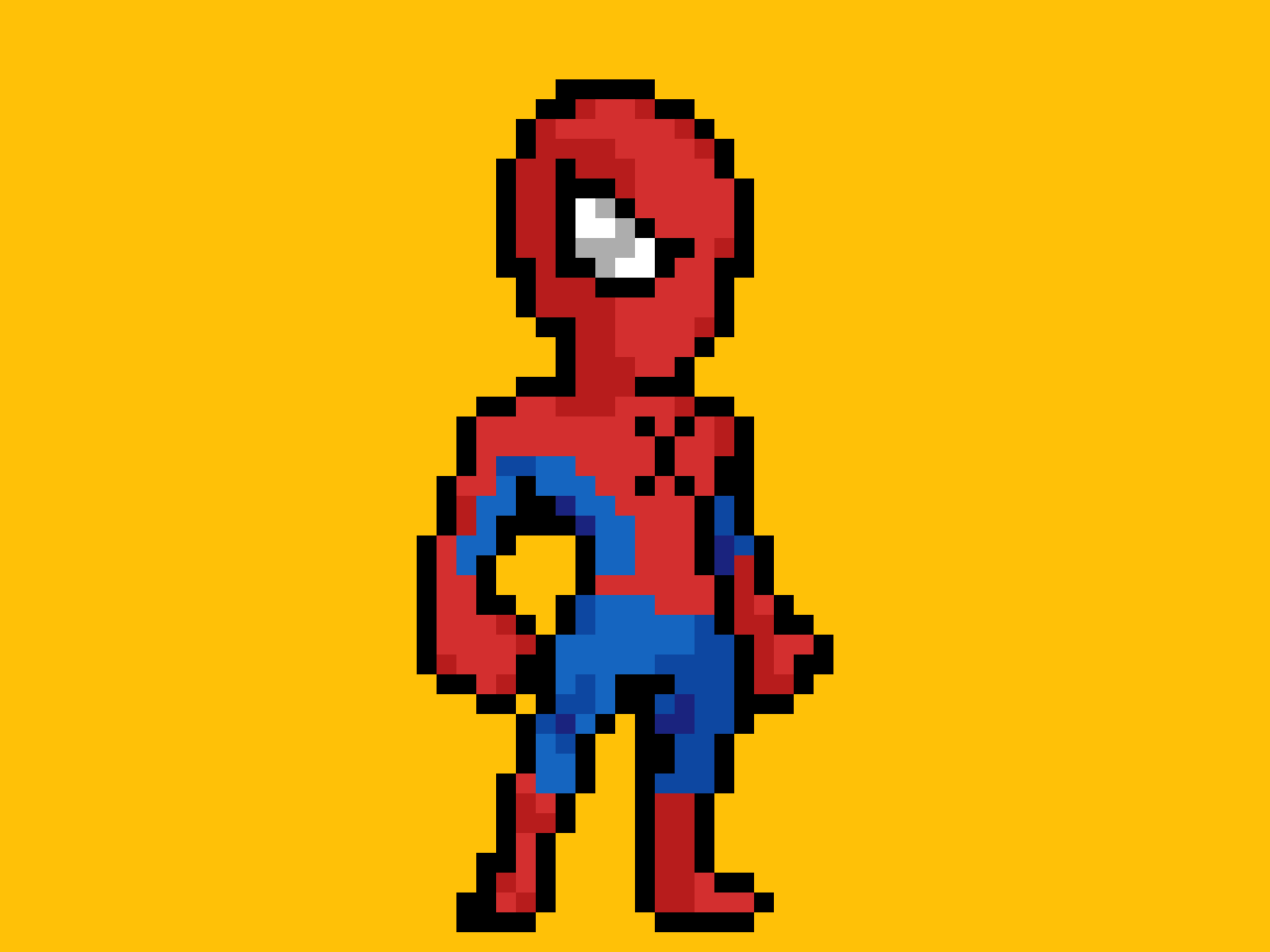 1600x1200 SPIDERMAN PIXEL ART by Jesus Flota Vazquez on Dribbble