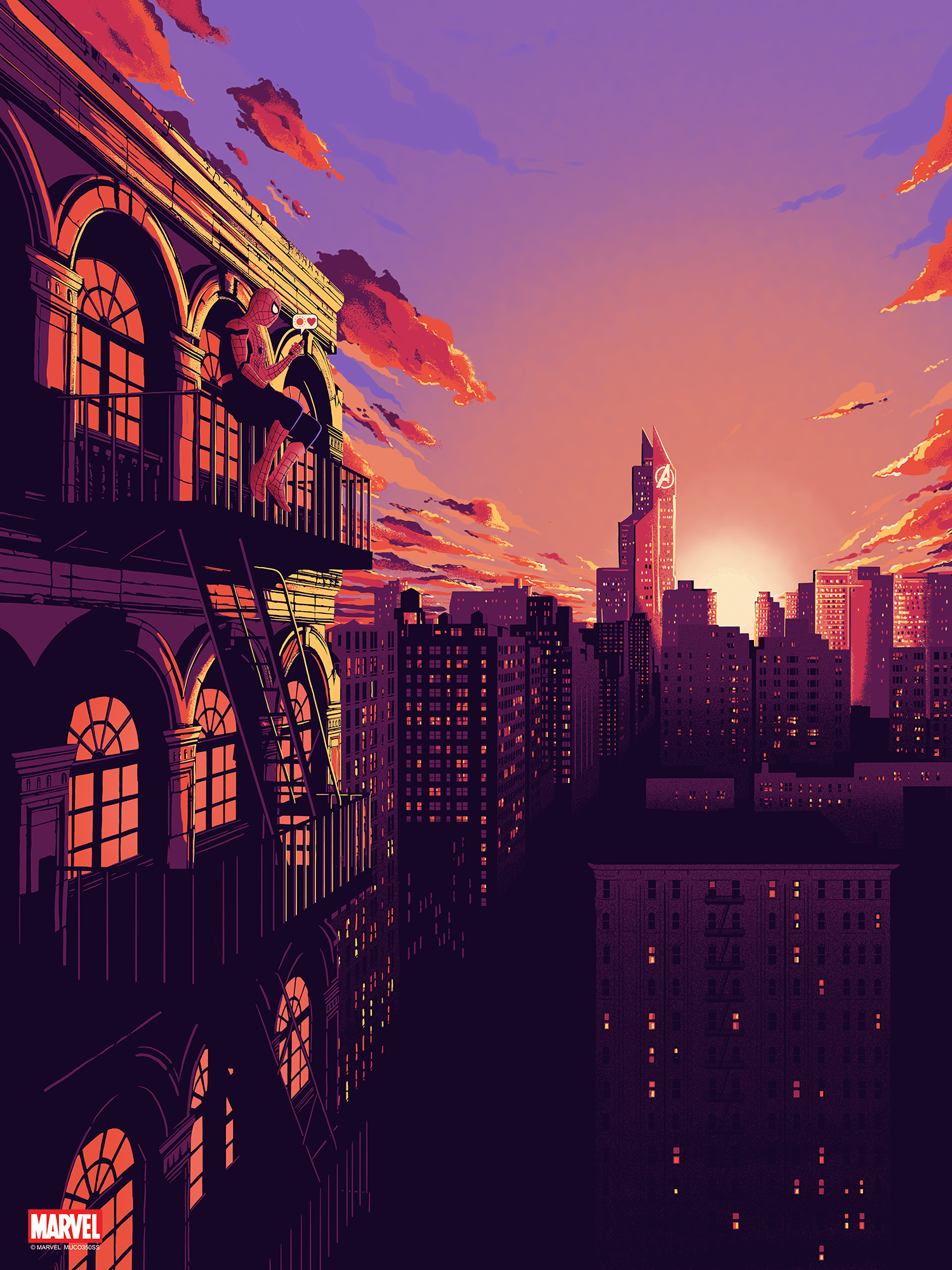 1500x2000 Raid71 Spider Man Sunset