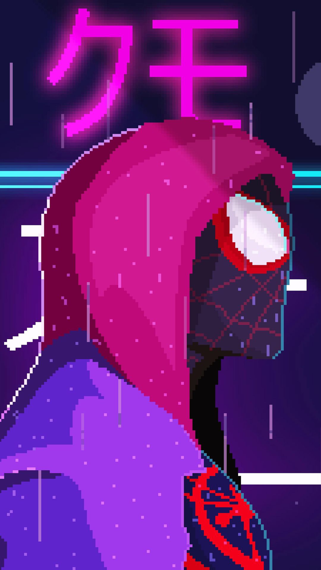 1080x1920 Pixel Art Miles Morales iPhone 6s, 6 Plus, Pixel xl , One Plus 3t, 5 , HD 4k Wallpaper, Image, Background, Photos and Picture