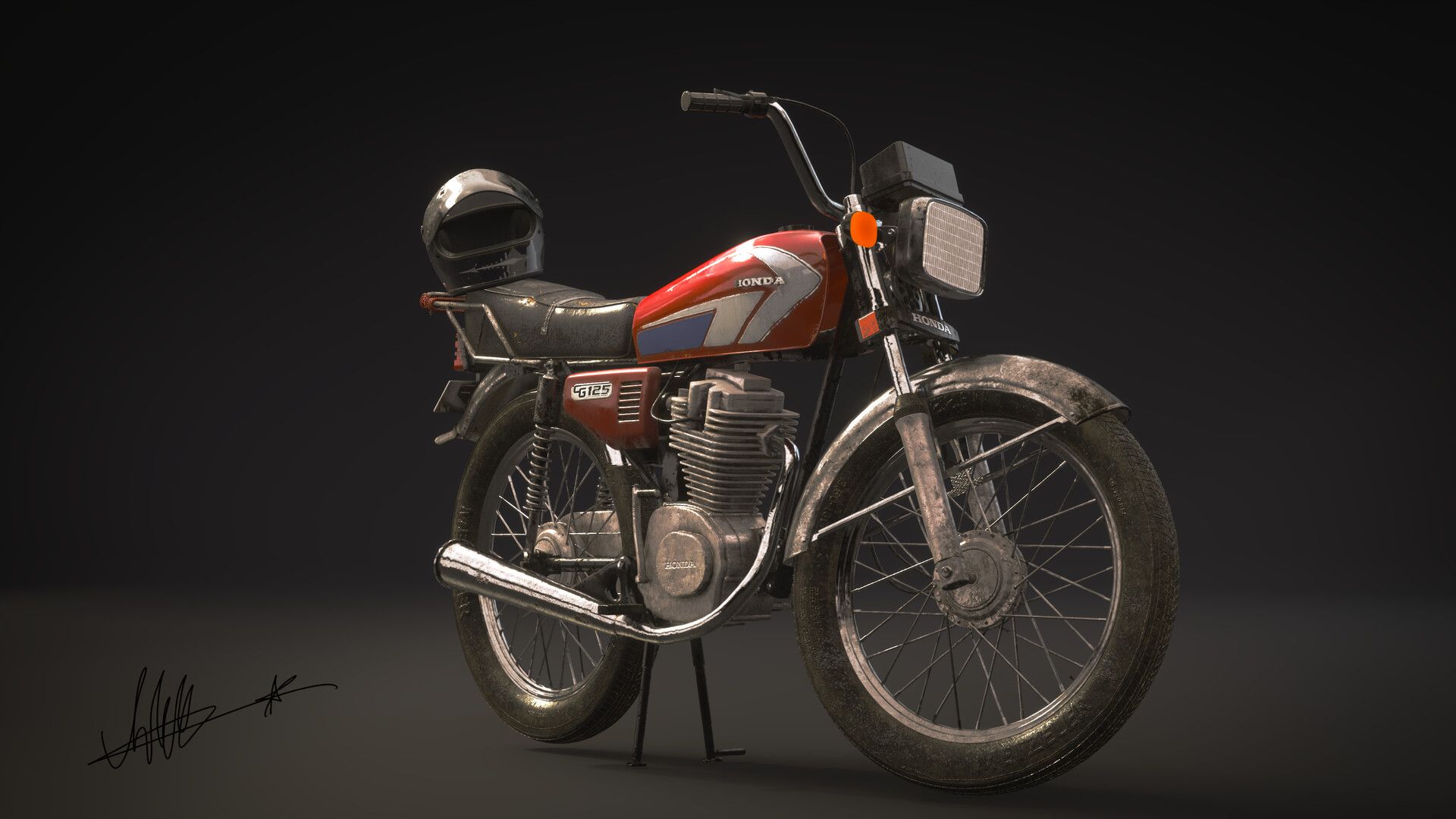 1920x1080 The Honda CG125