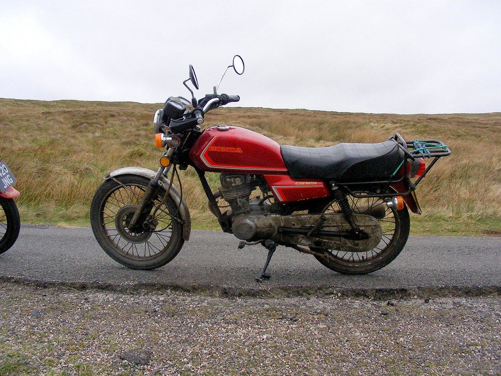 1024x768 Honda CG125 Brazil. Honda Cub run, Matlock, Derbyshire, Ap