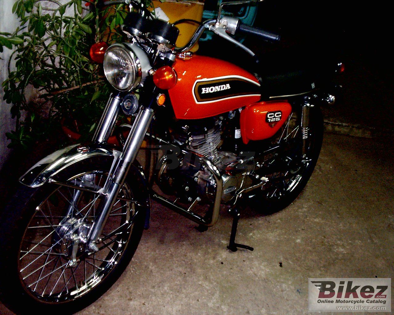 1280x1024 Honda CG 125 poster