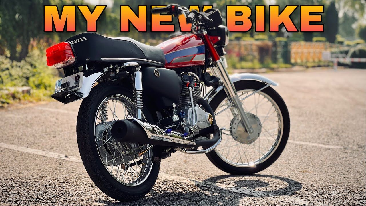 1280x720 My New Honda CG 125 2022 Model. Honda 125 Modification and Decoration. Top Speed and Sound Test