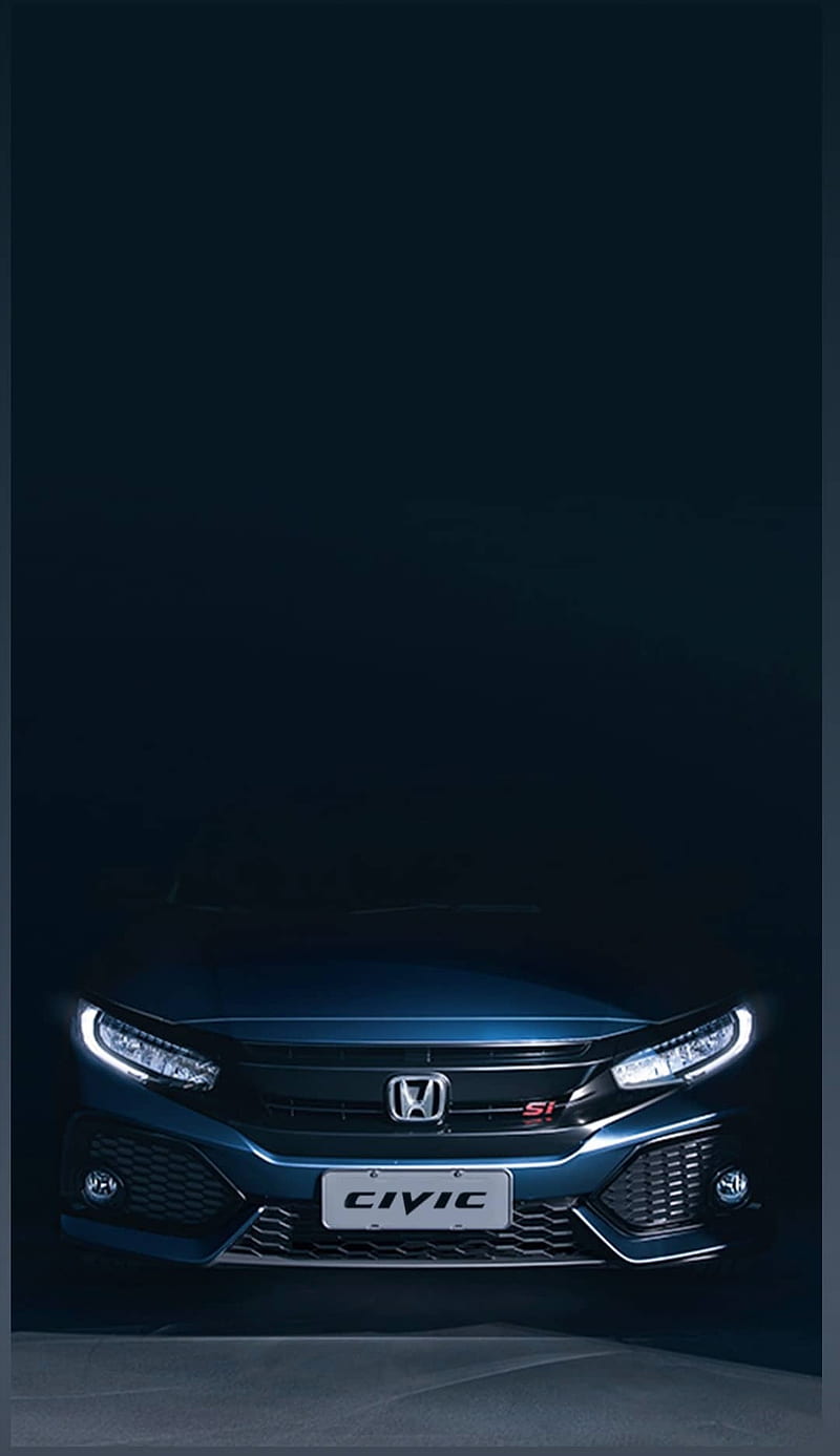 800x1387 Honda civicforntside, carros, civic, forntside, sport, HD phone wallpaper