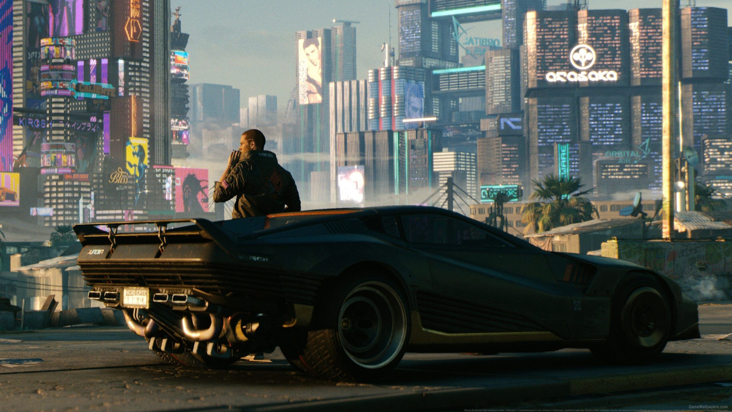 2560x1440 Forza Horizon 4 Gets A Brand New Car from Cyberpunk 2077