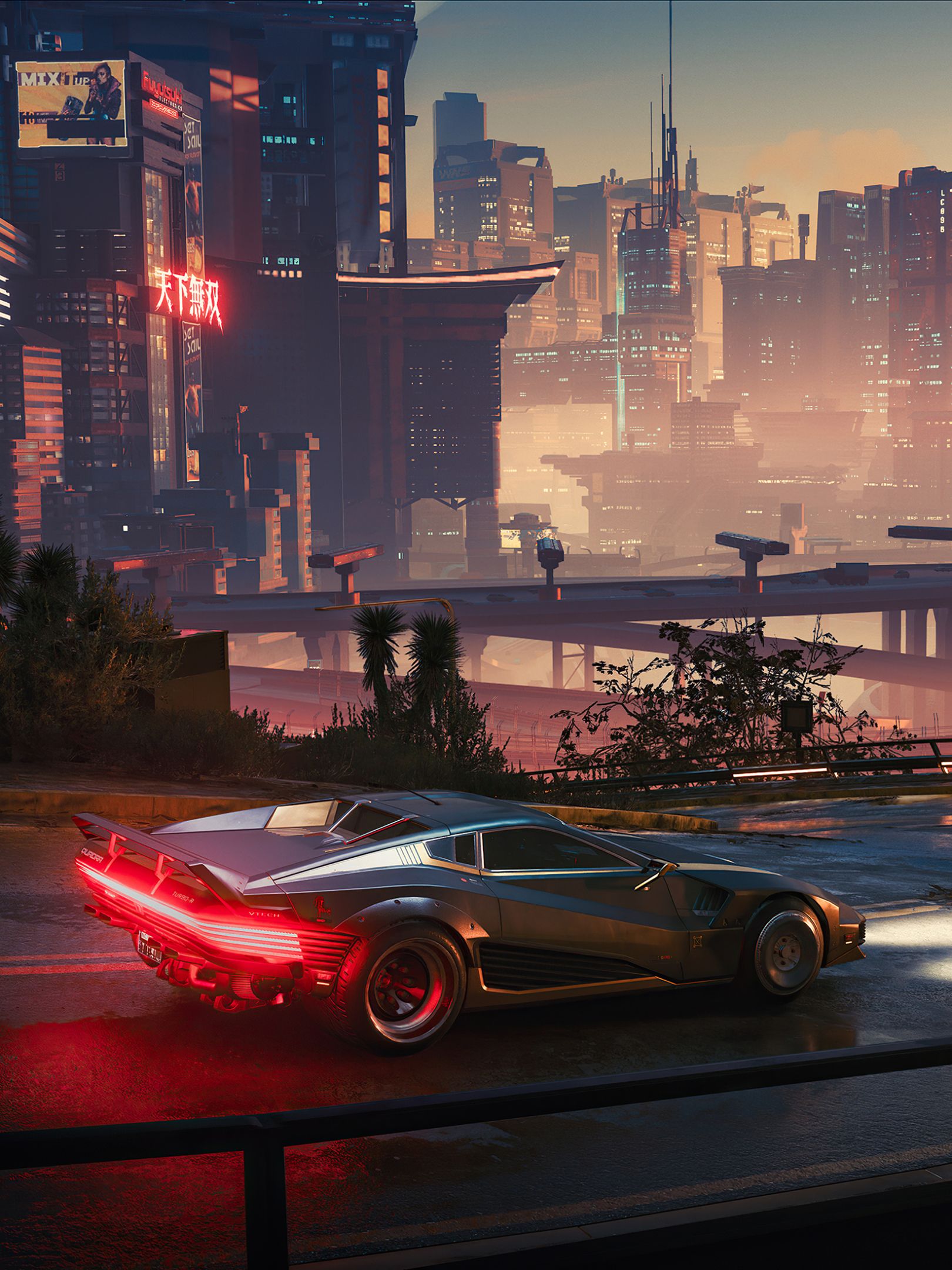 1620x2160 Phone wallpaper: Futuristic, Cyberpunk Cyberpunk, Video Game, City, Highway, Car 1397293