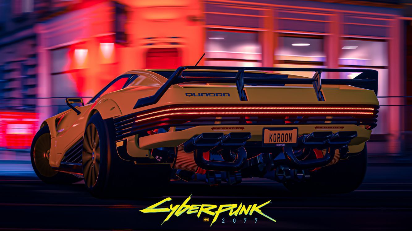 1333x750 Wallpaper Cyberpunk, Cyberpunk Cyberpunk Sports Car, King, Background Free Image
