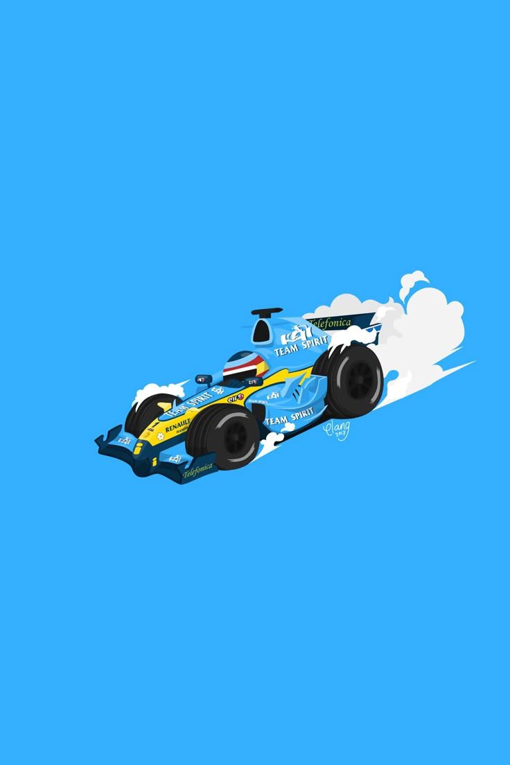 736x1104 Fernando Alonso R26 2006 World Champion