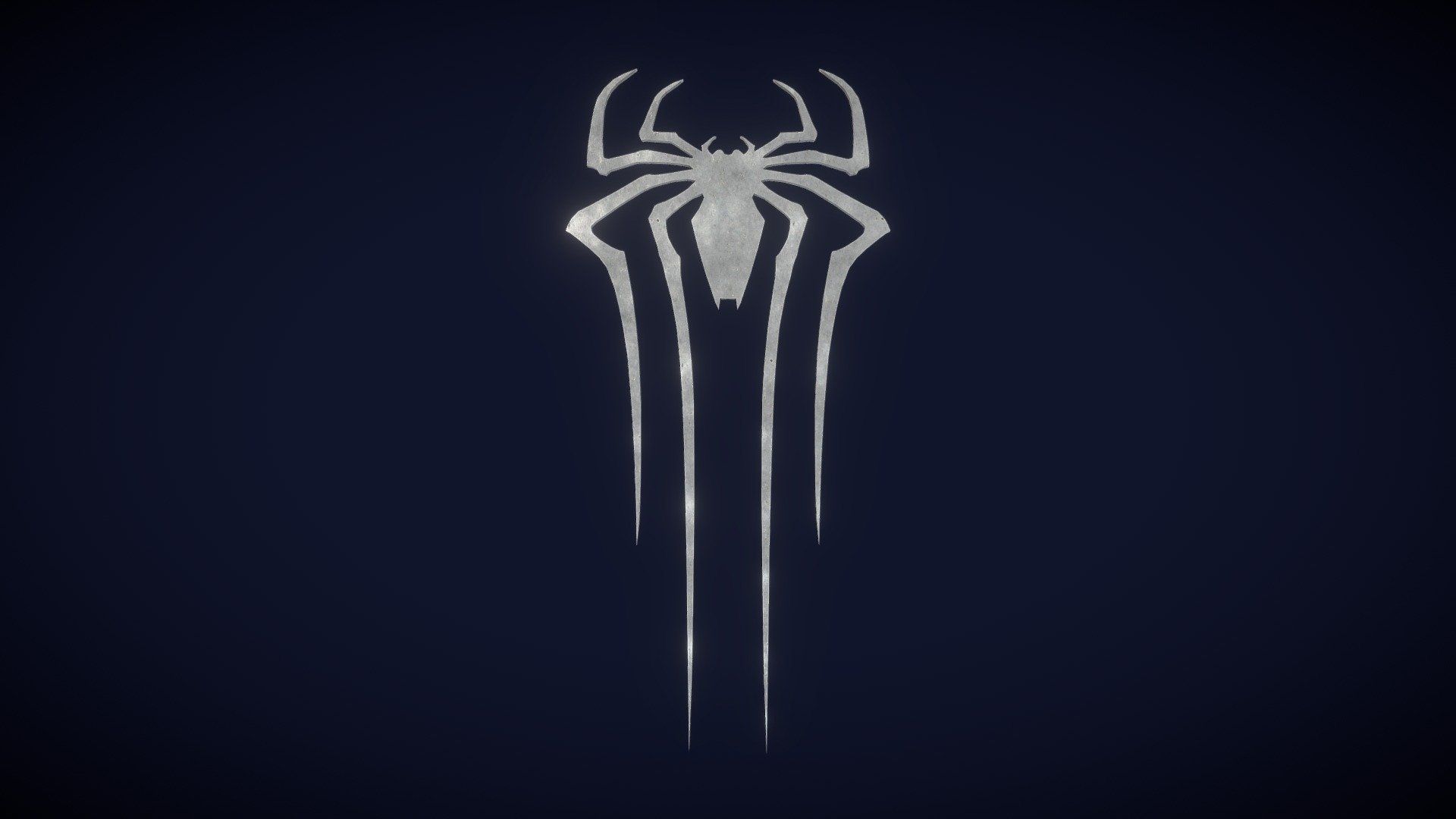 1920x1080 The Amazing Spider Man 2. Spider Logo 3D Model By Dgonlinebr [2694f16]