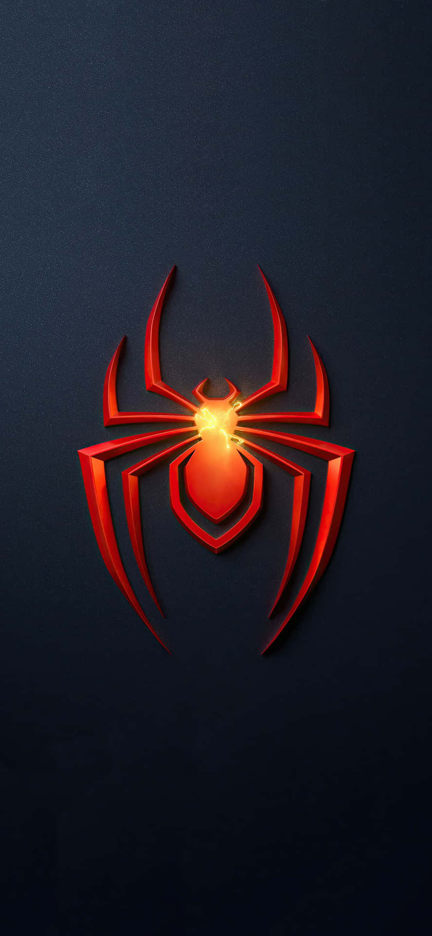 887x1920 Marvel's Amazing Spider Man Logo Wallpaper