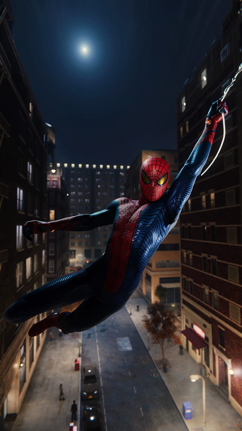 800x1422 Amazing Spider Man, games, marvel, ps ps spider man, HD phone wallpaper