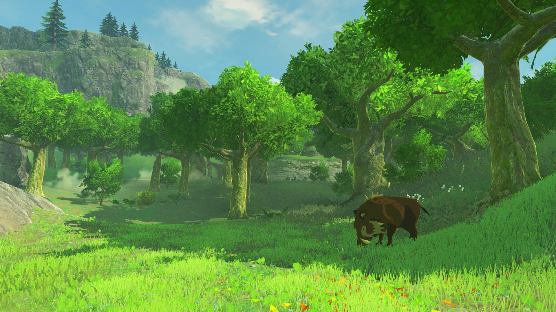 1920x1080 Zelda Breath of the Wild Forest Ultra HD Wallpaperx2160