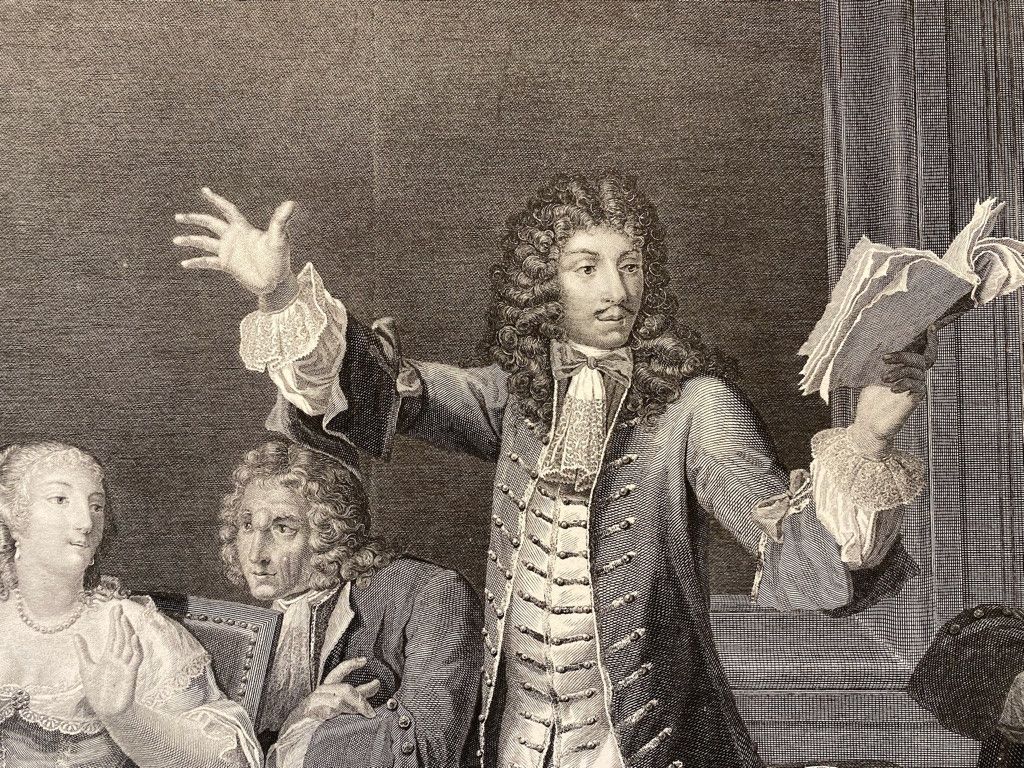 1024x768 Molière Reading His Her Tartuffe Chez Ninon L Paddock