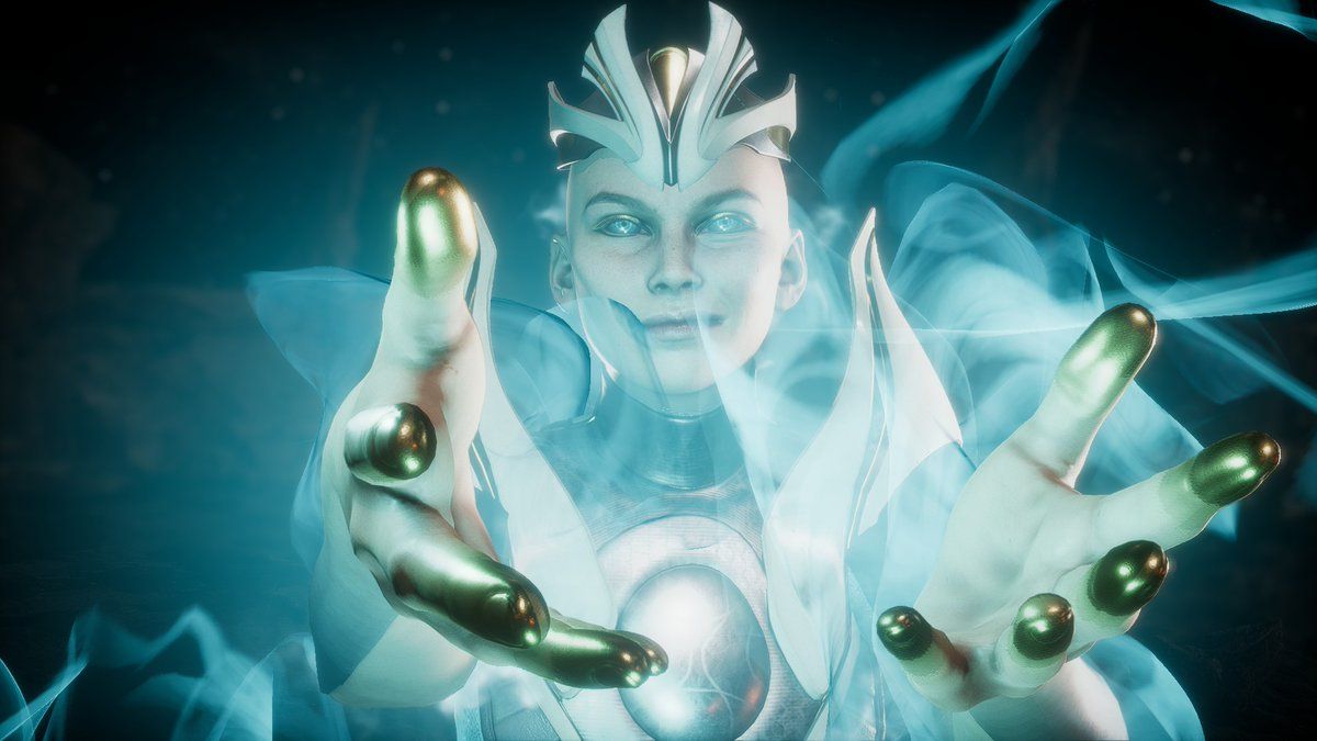 1200x675 Kronika Screenshots ⏳ I took these from her fatality, victory pose and Geras' 4th victory pose. #MortalKombat11 #MK11