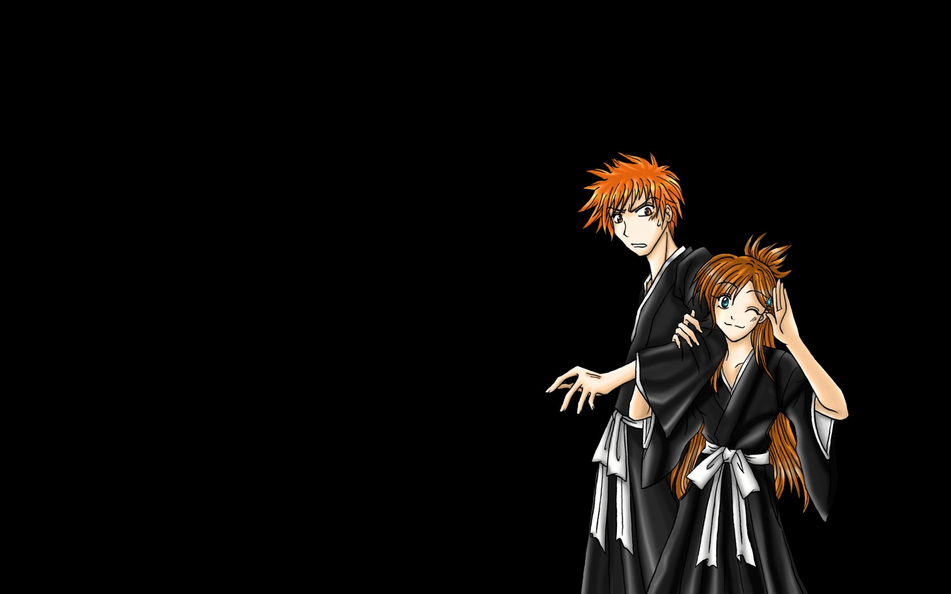 1920x1200 Download Orihime Inoue Ichigo Kurosaki Anime Bleach HD Wallpaperx1200